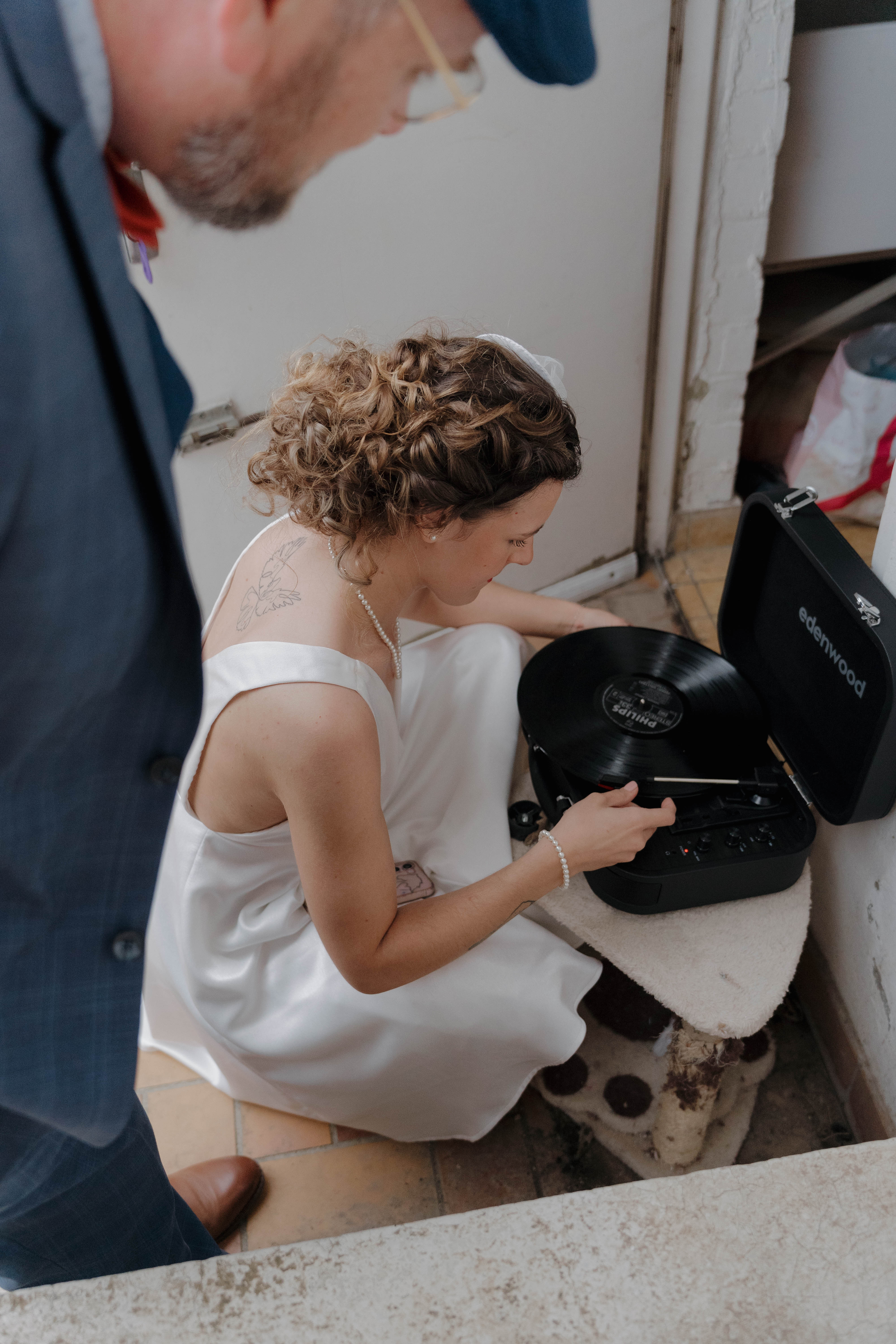 Robe de mariée pin up vintage sur mesure