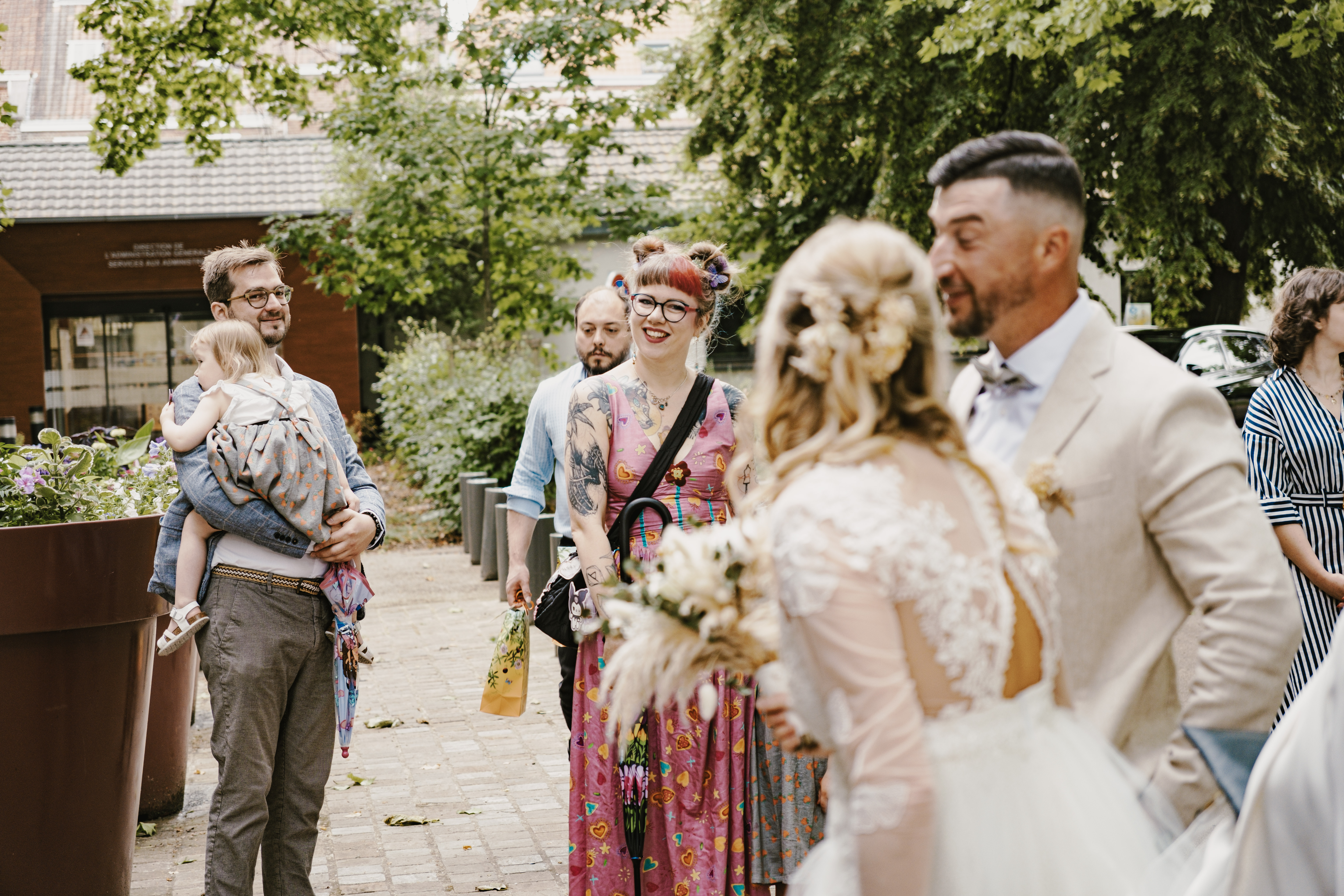 Madame la créatrice témoin de mariage